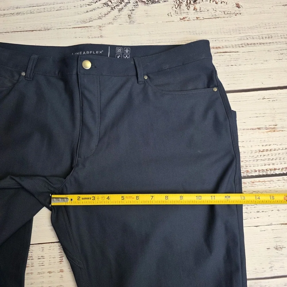 Linearflex Men's 38x32‎ LFX-1234 Navy Straight Fit Infinity Pants Active Golf